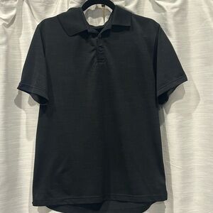 Classic Black Polo Shirt sz Med